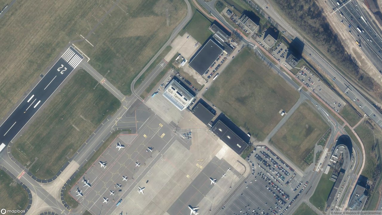 Satellietfoto 1117BE Schiphol