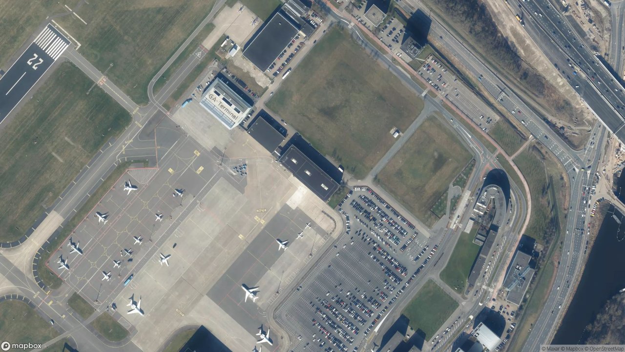 Satellietfoto 1117BG Schiphol