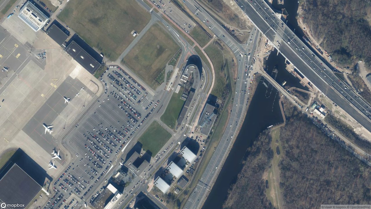 Satellietfoto 1117CK Schiphol