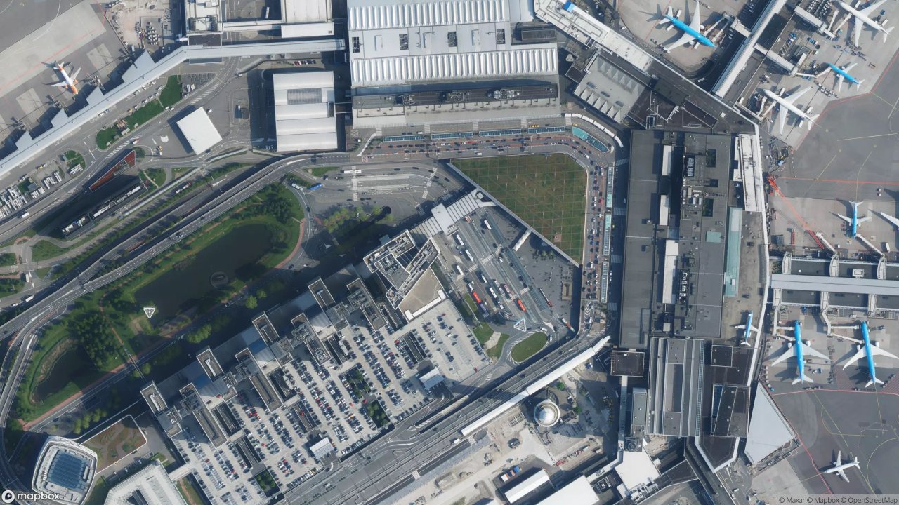 Satellietfoto 1118AP Schiphol