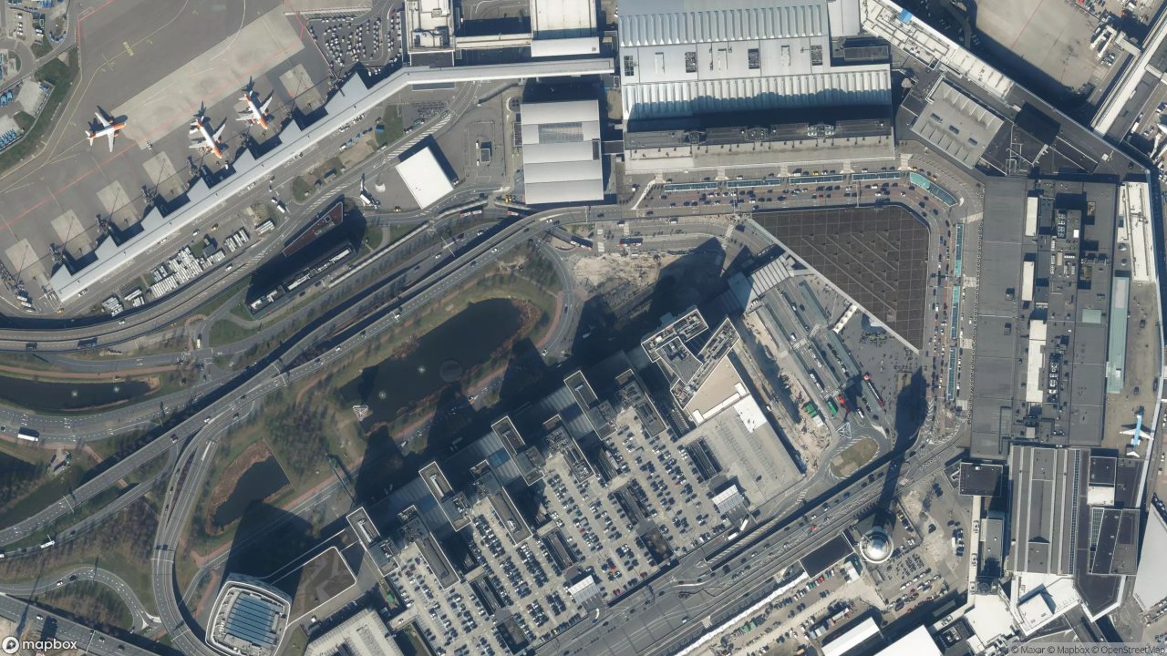 Satellietfoto 1118BP Schiphol