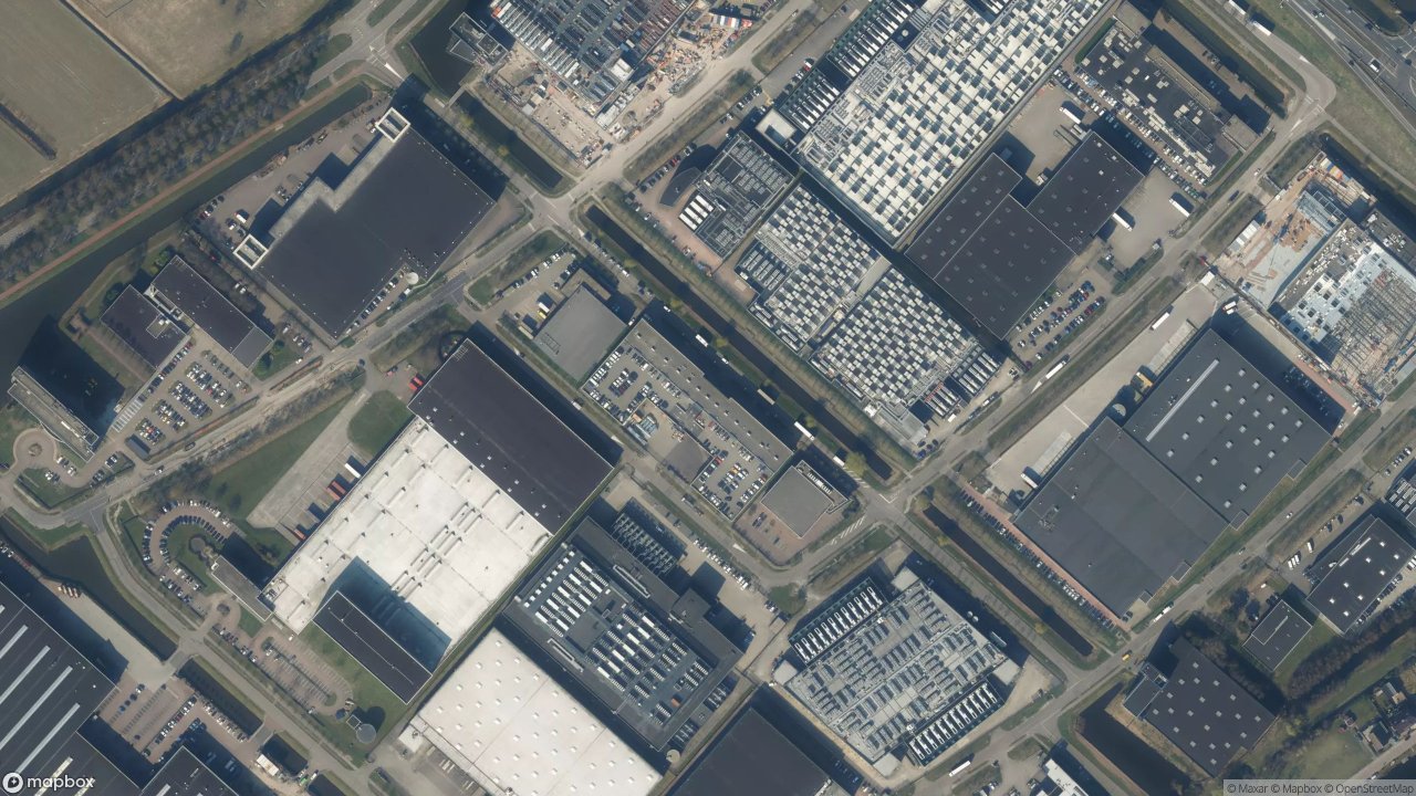 Satellietfoto 1119MD Schiphol-Rijk