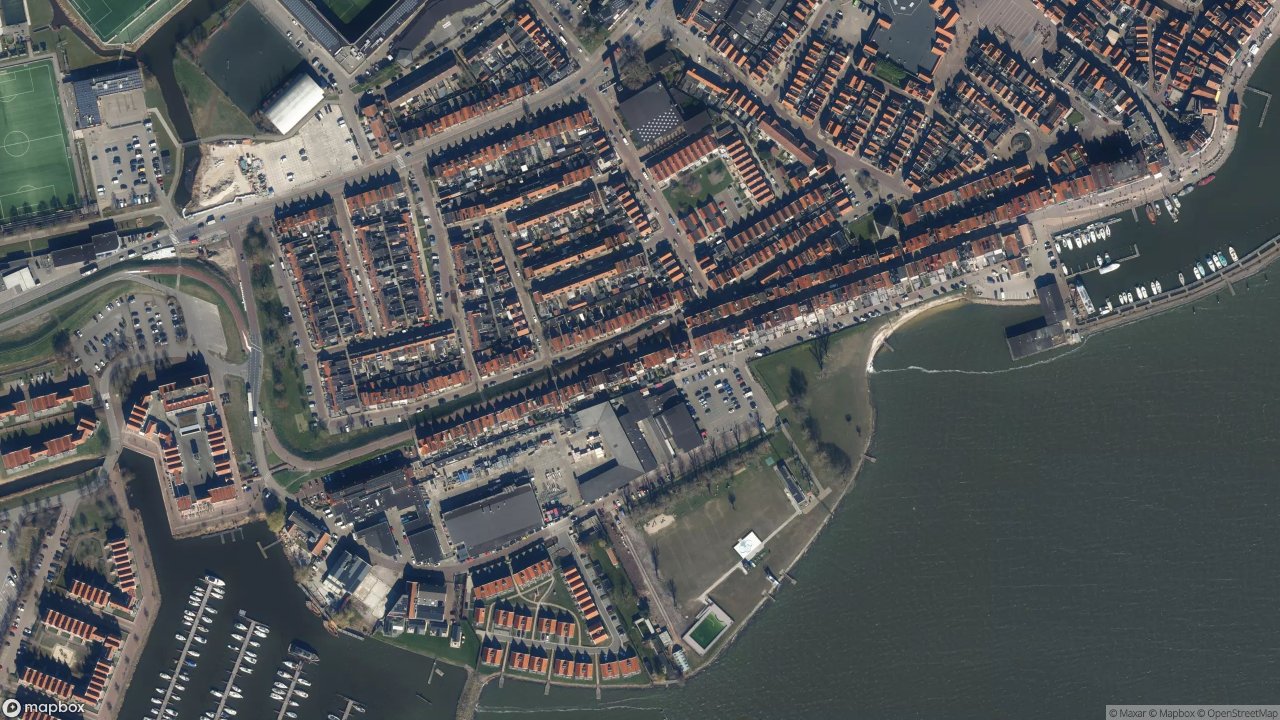 Satellietfoto 1131AE Volendam