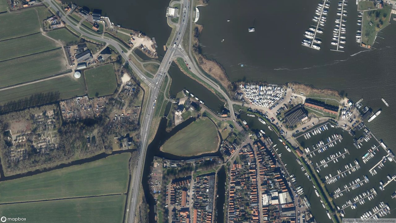 Satellietfoto 1141AL Monnickendam