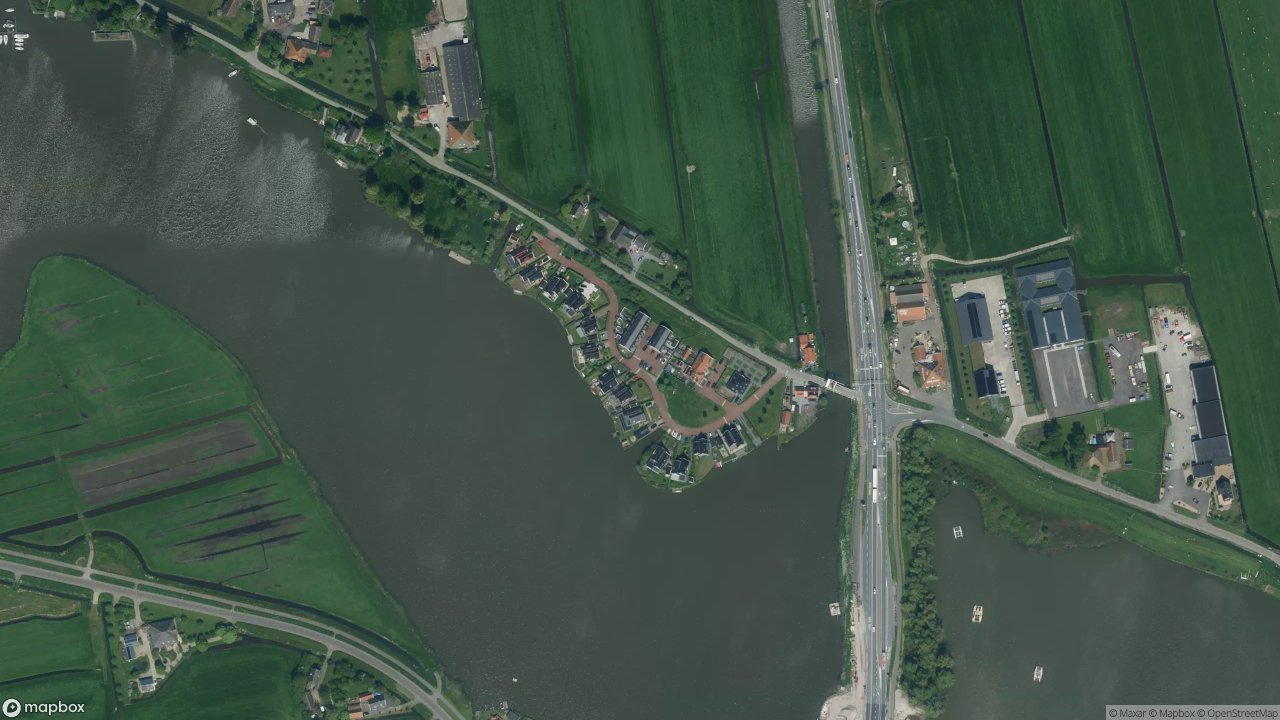 Satellietfoto 1145PK Katwoude