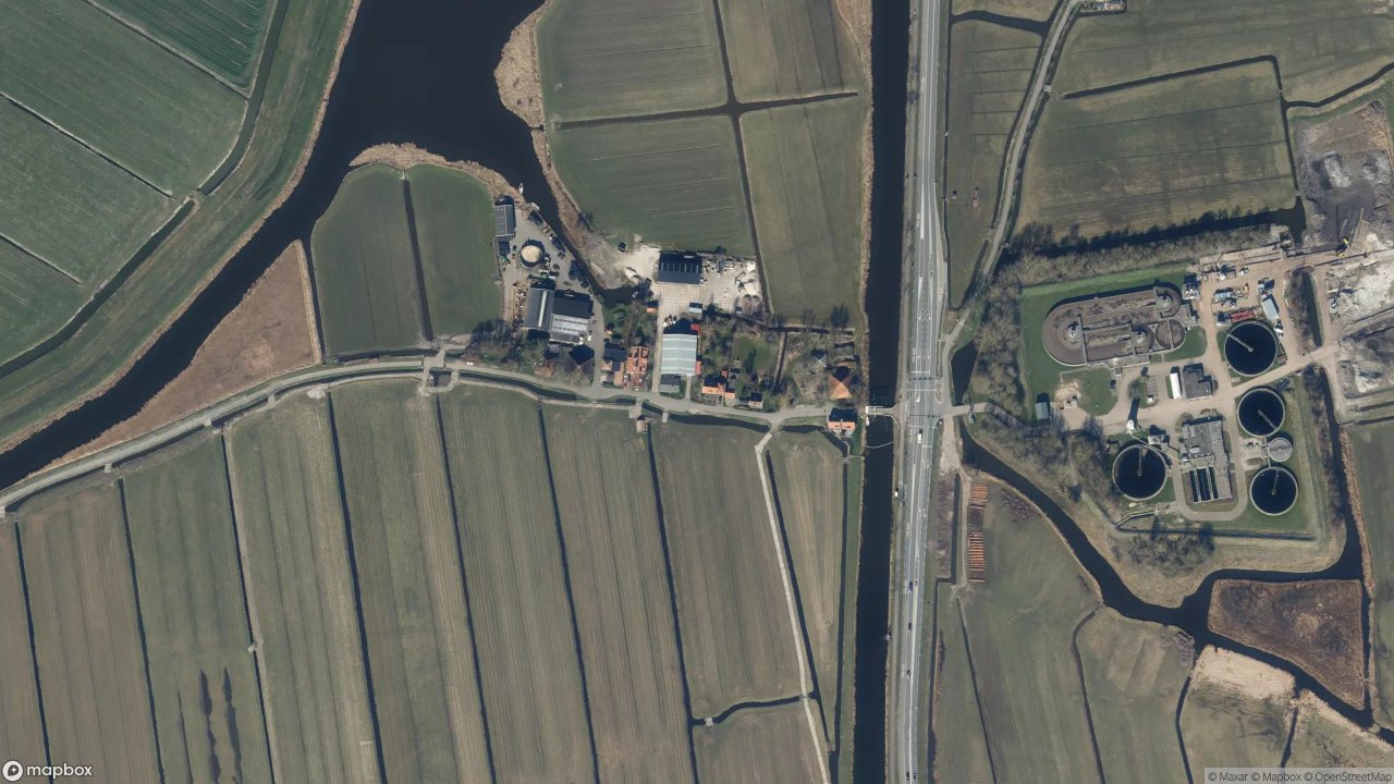 Satellietfoto 1145PV Katwoude