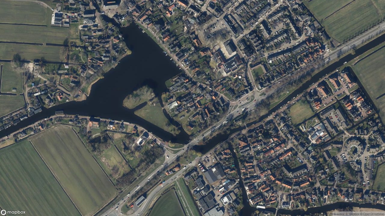 Satellietfoto 1151AA Broek in Waterland