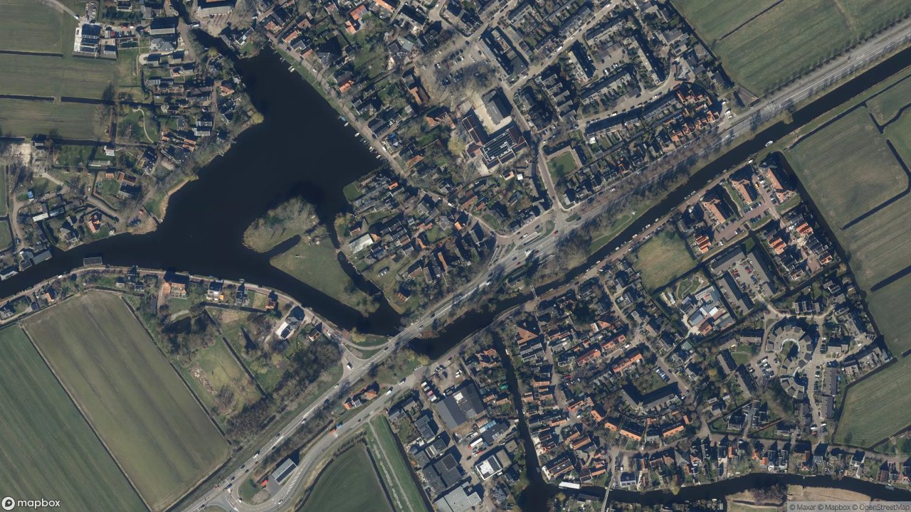 Satellietfoto 1151AB Broek in Waterland