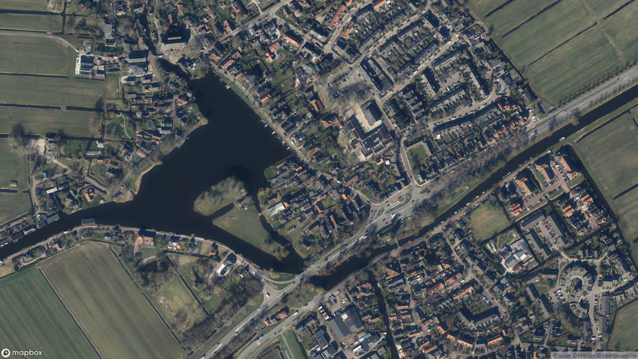 Satellietfoto 1151AD Broek in Waterland