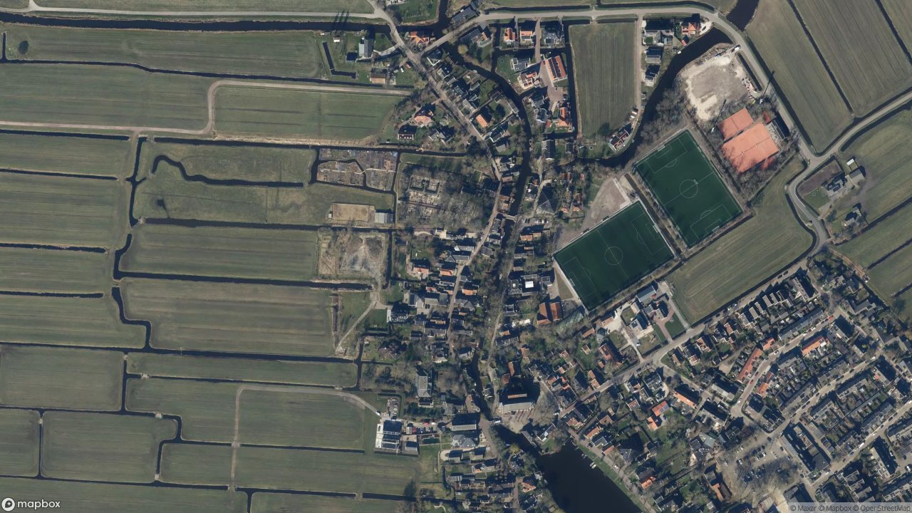 Satellietfoto 1151AM Broek in Waterland