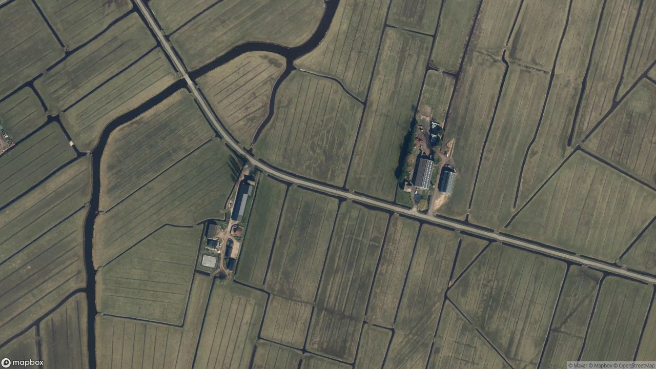 Satellietfoto 1153PL Zuiderwoude