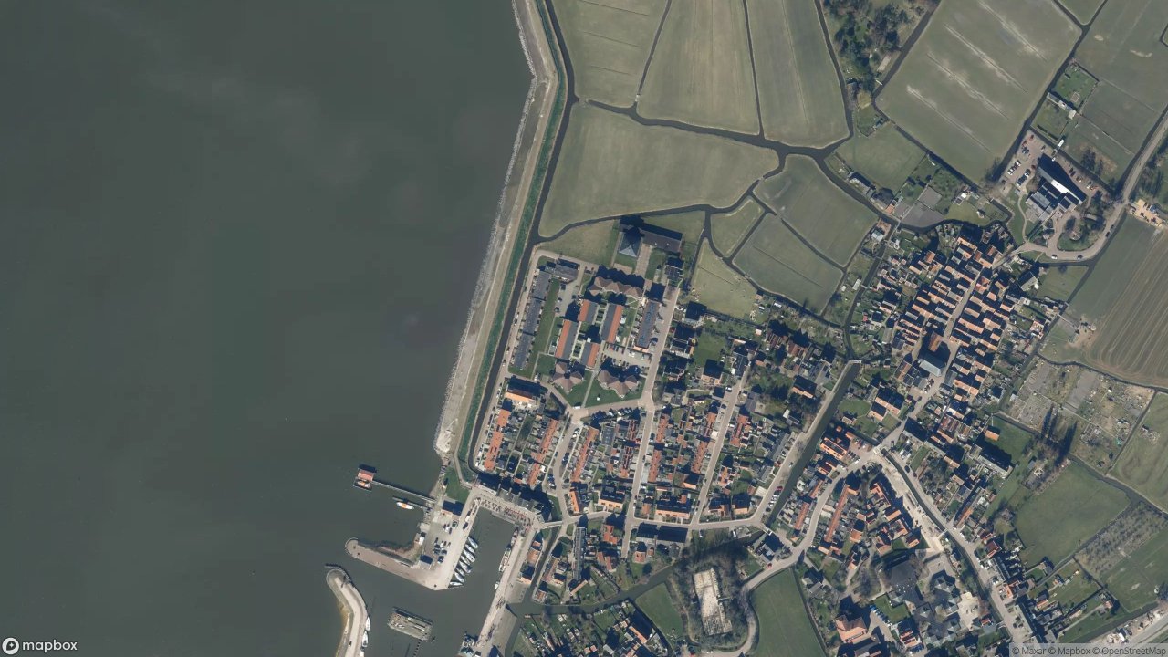 Satellietfoto 1156AK Marken
