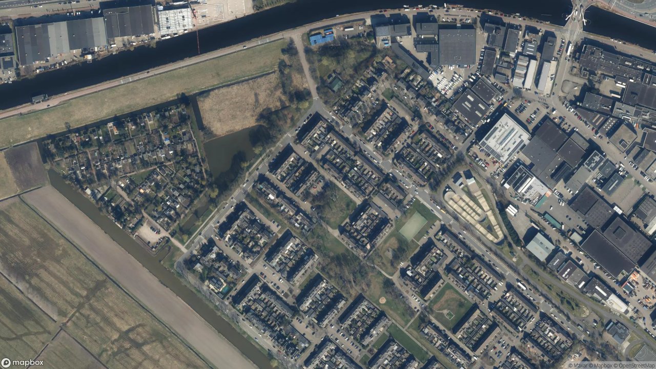 Satellietfoto 1161AS Zwanenburg