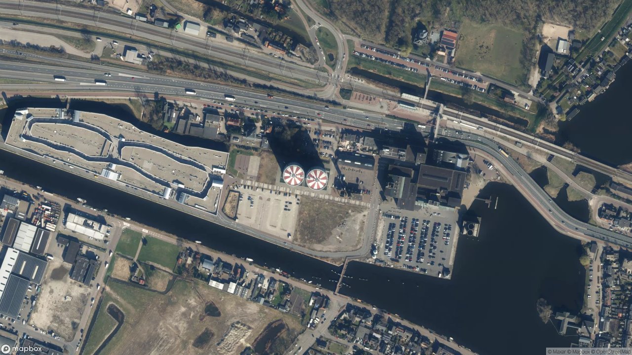 Satellietfoto 1165MS Halfweg