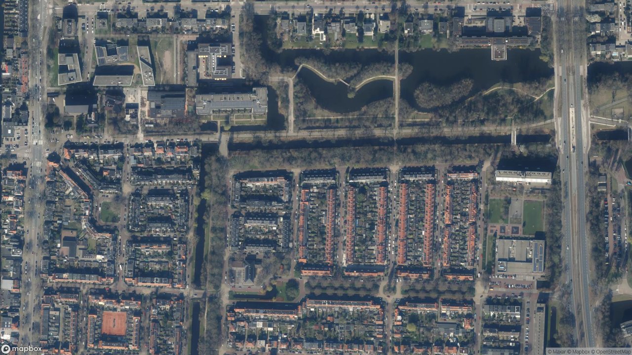 Satellietfoto 1181AA Amstelveen