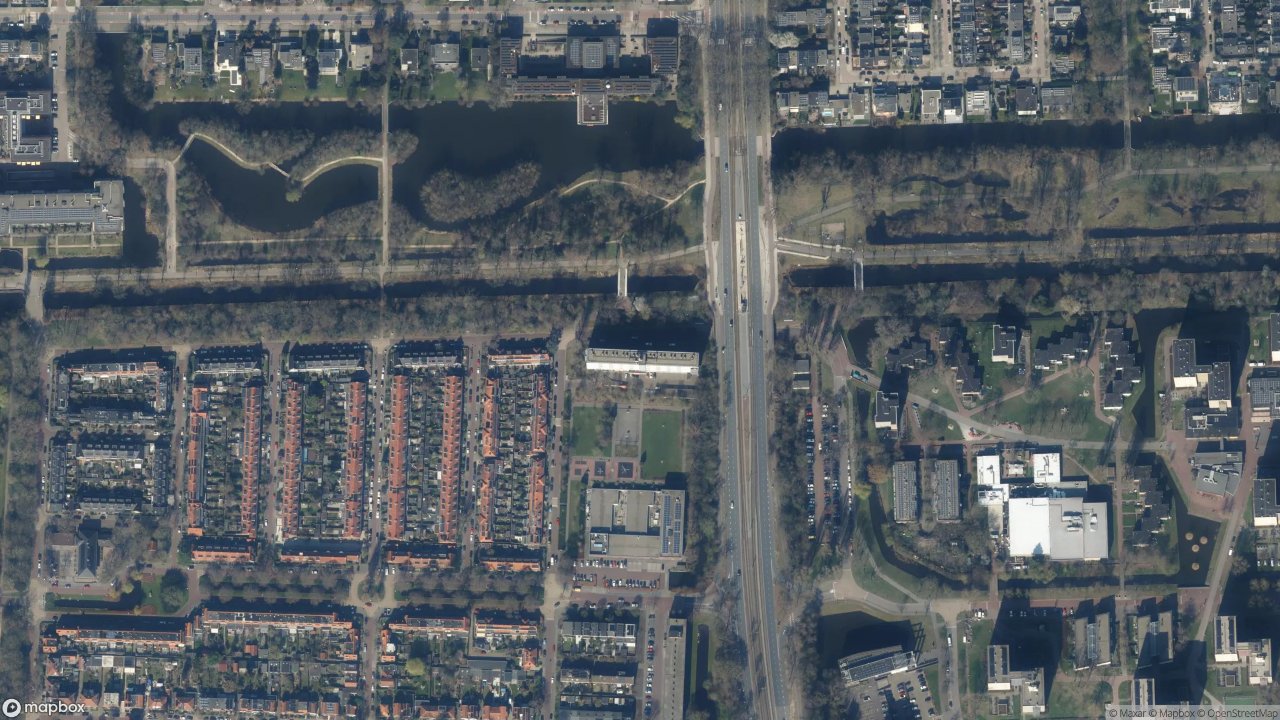 Satellietfoto 1181AD Amstelveen