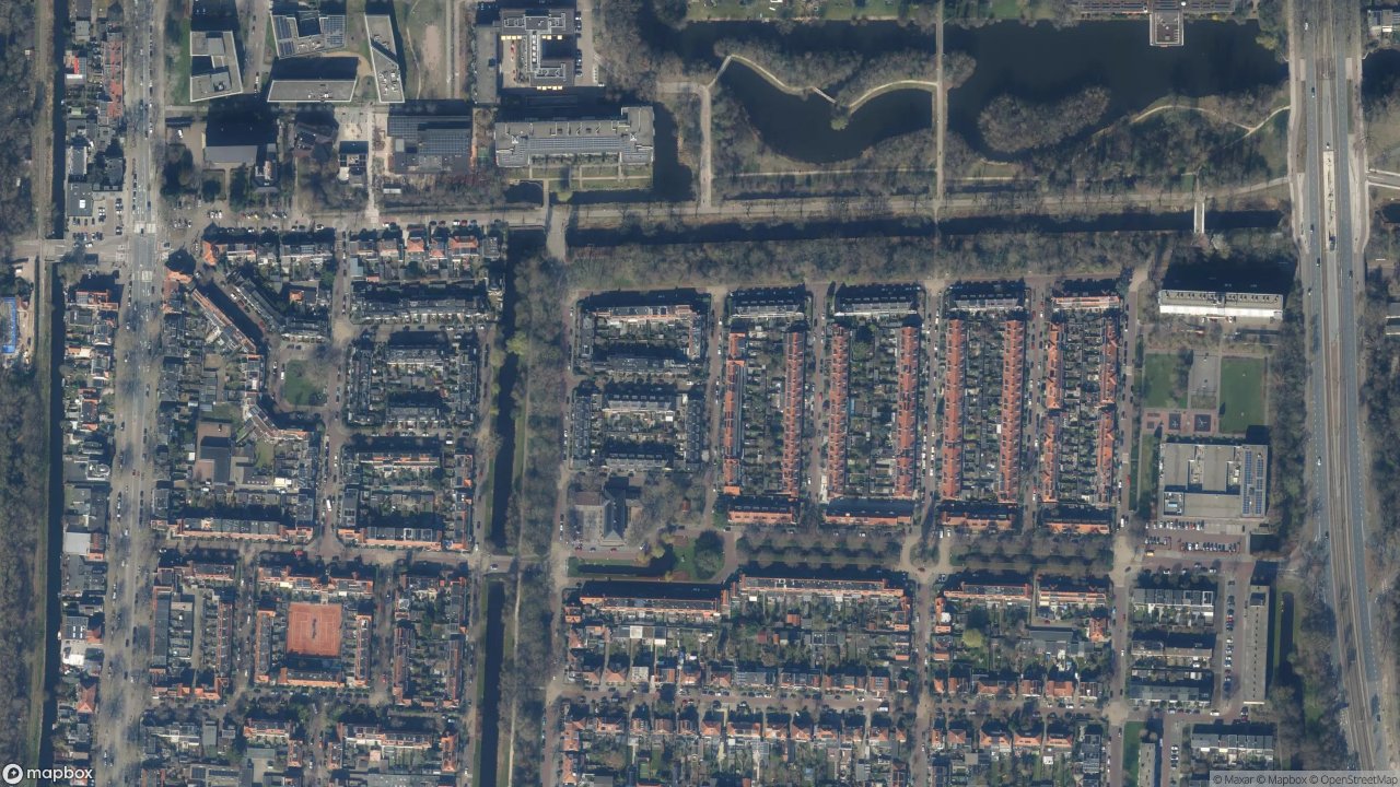 Satellietfoto 1181AL Amstelveen