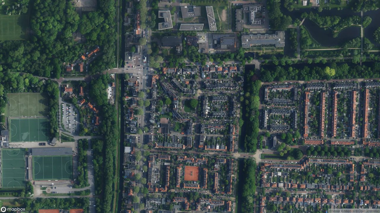 Satellietfoto 1181BE Amstelveen