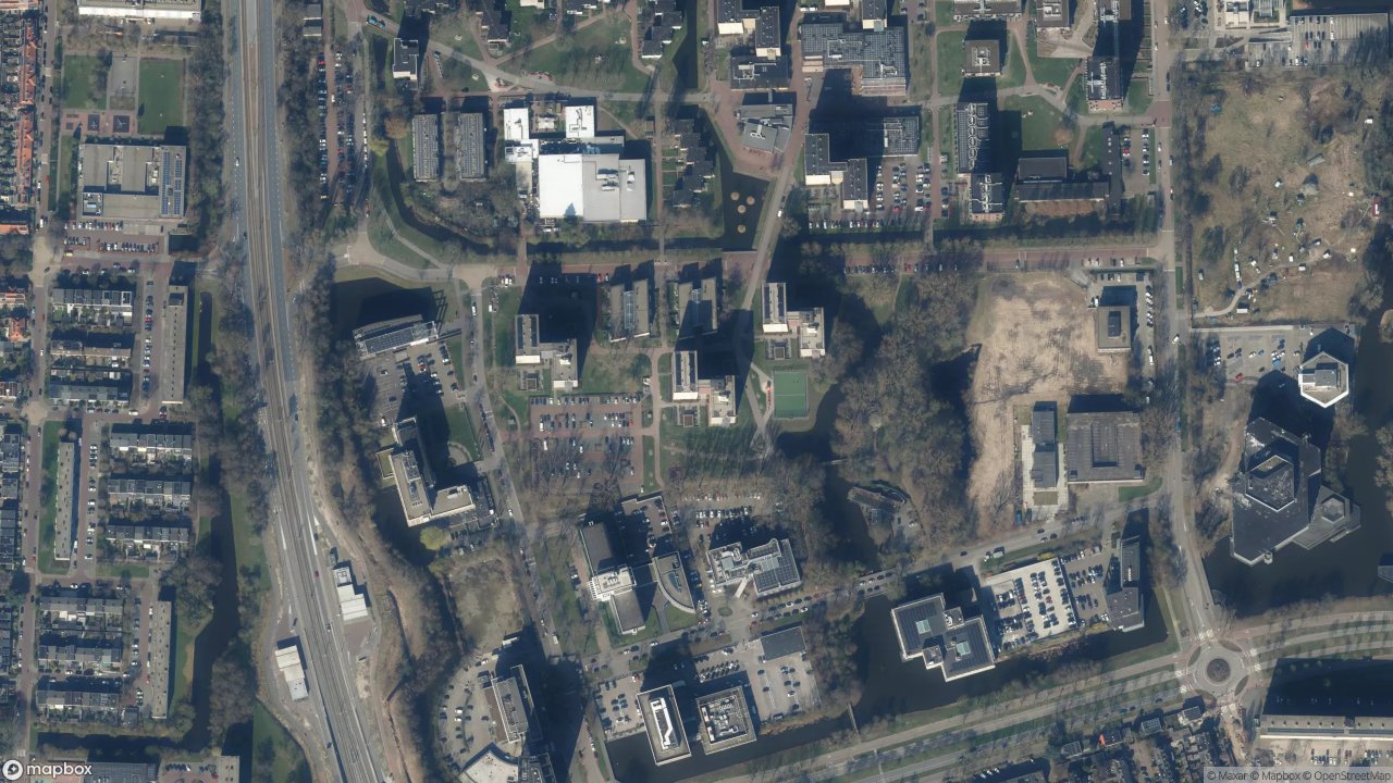 Satellietfoto 1183AD Amstelveen