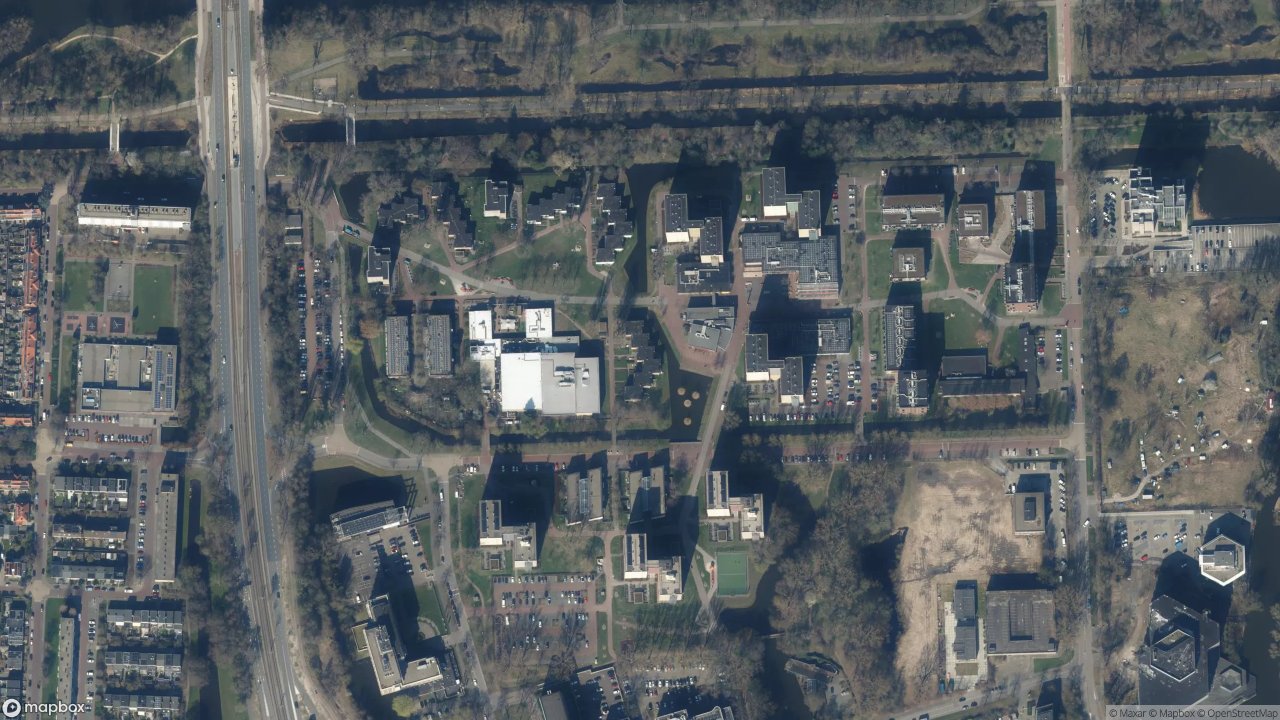 Satellietfoto 1183AL Amstelveen