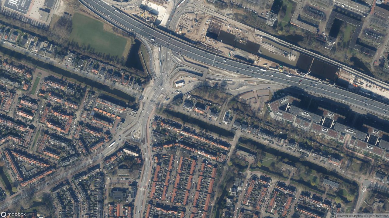 Satellietfoto 1185AD Amstelveen