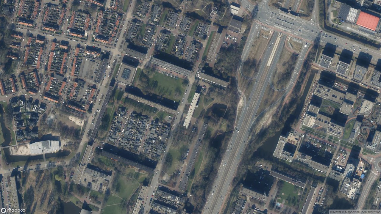 Satellietfoto 1185AN Amstelveen
