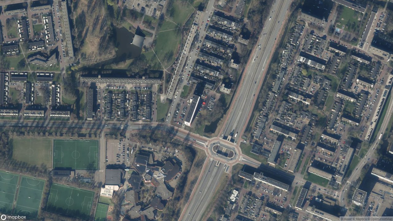 Satellietfoto 1185BA Amstelveen