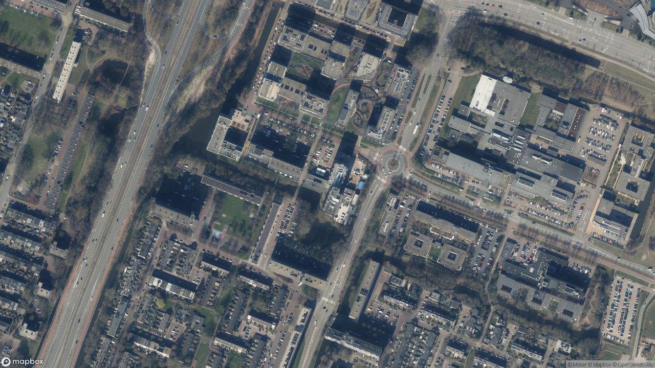 Satellietfoto 1186AL Amstelveen