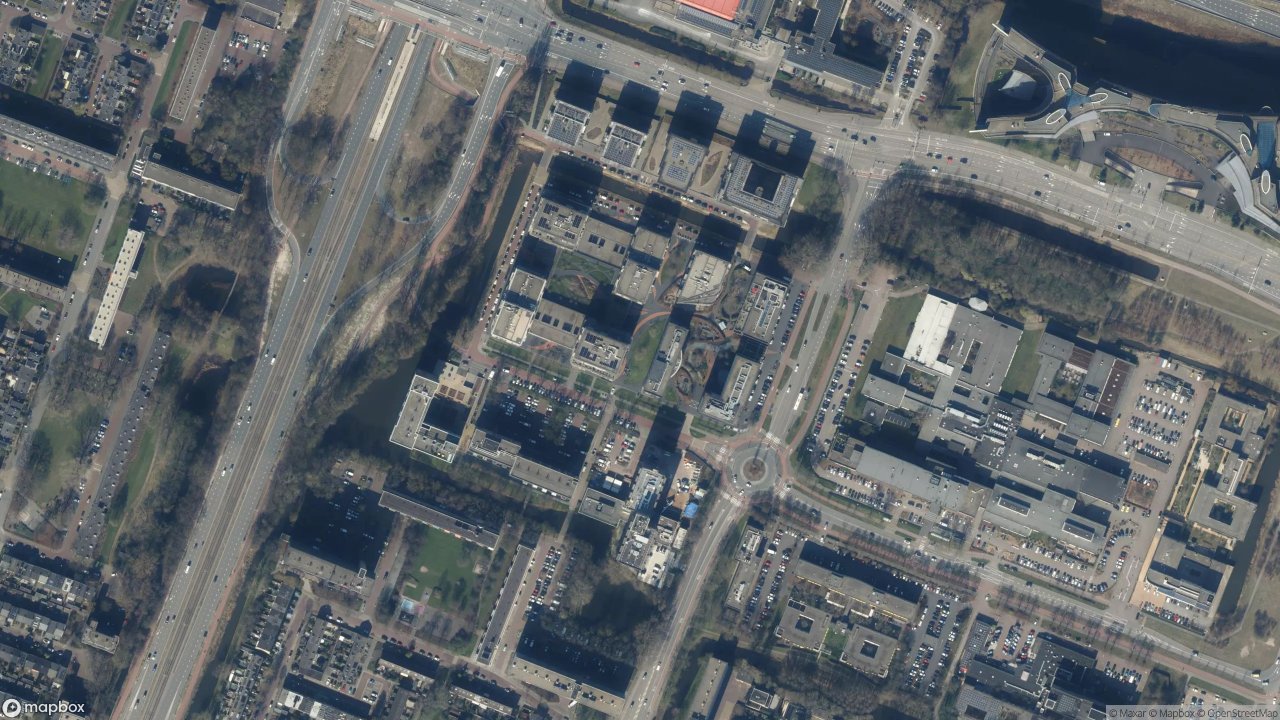 Satellietfoto 1186AM Amstelveen