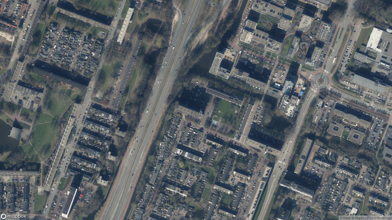 Satellietfoto 1186AT Amstelveen