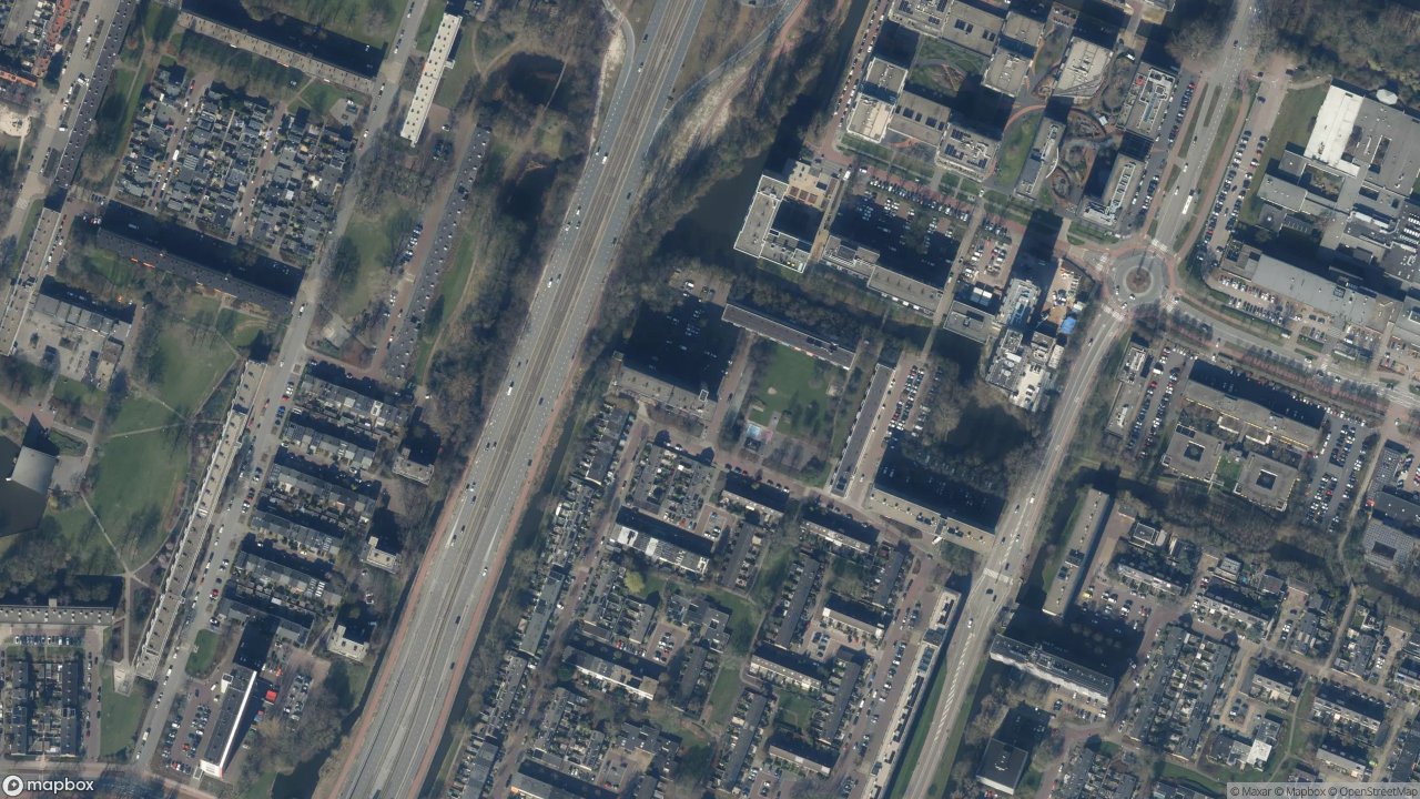 Satellietfoto 1186AV Amstelveen