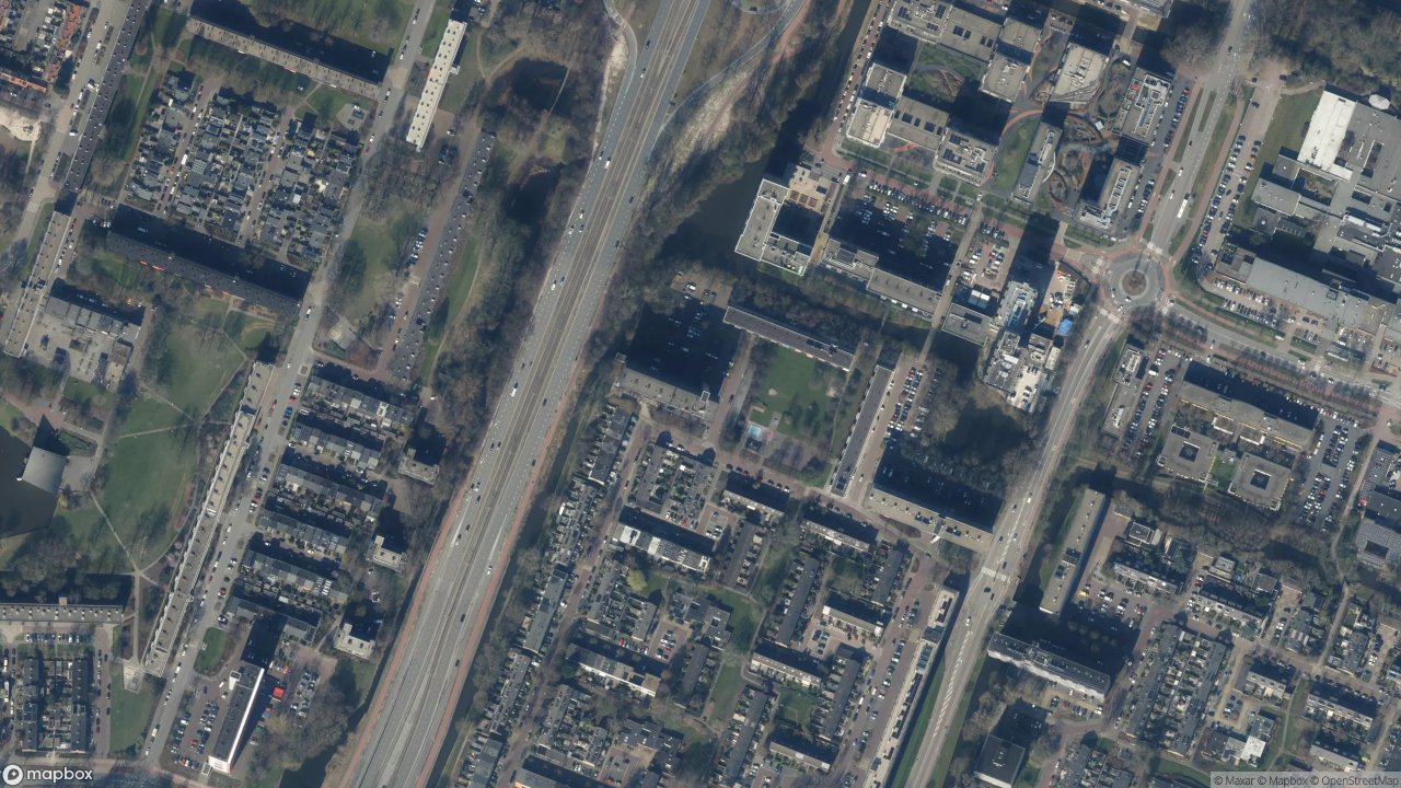 Satellietfoto 1186AW Amstelveen