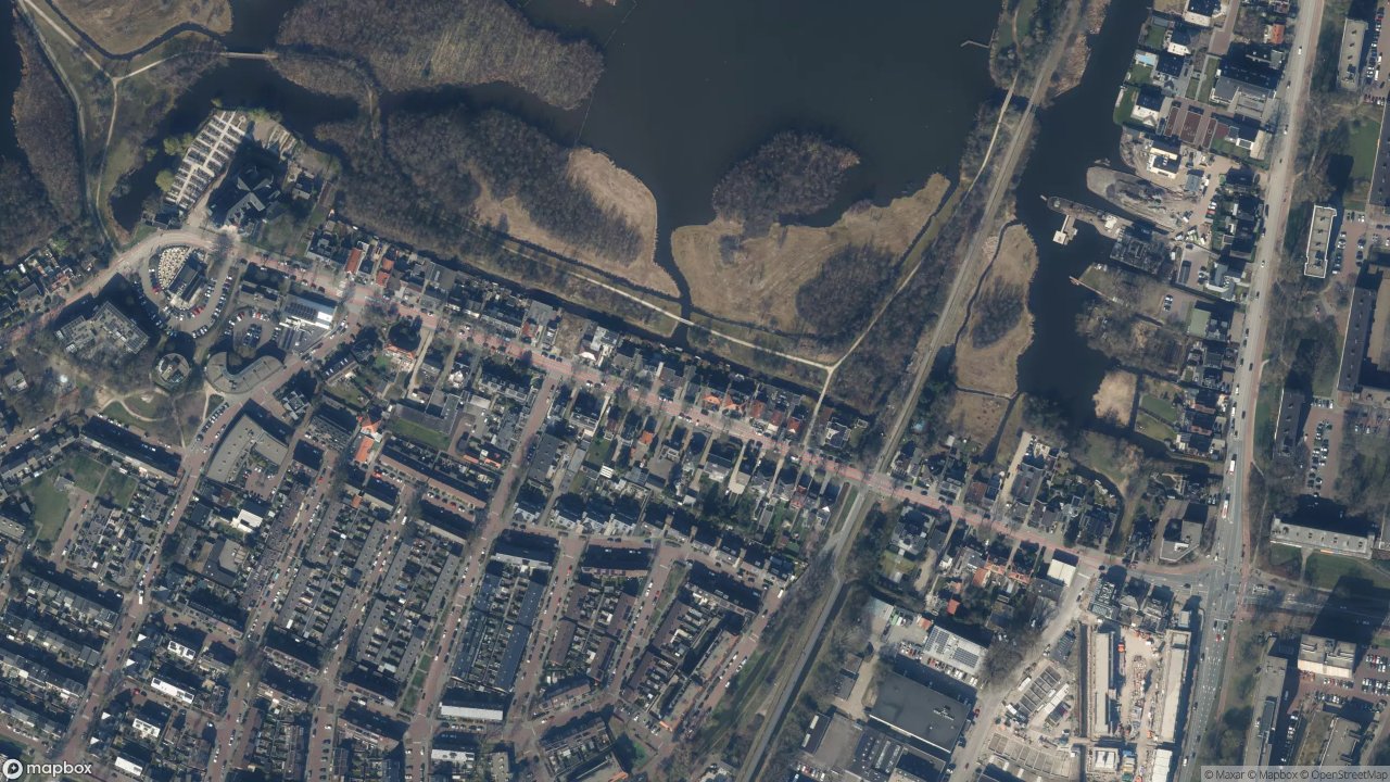 Satellietfoto 1187AD Amstelveen