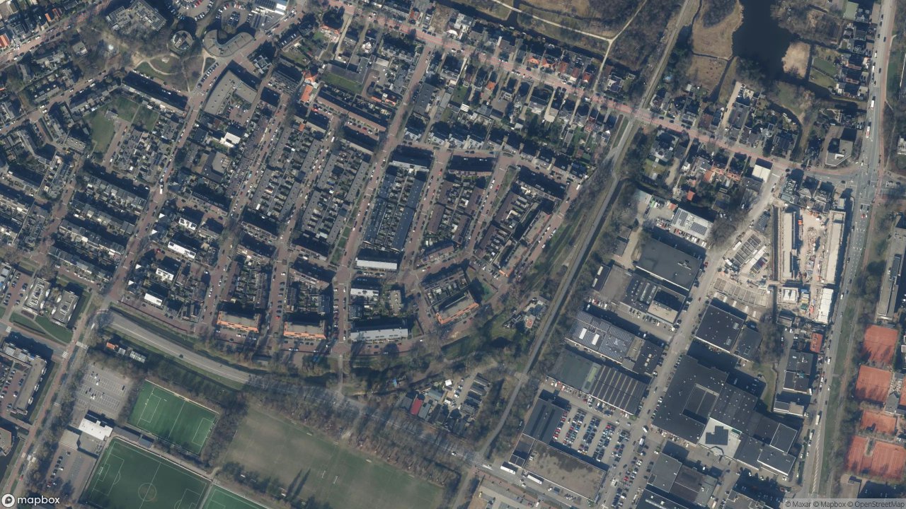 Satellietfoto 1187AK Amstelveen