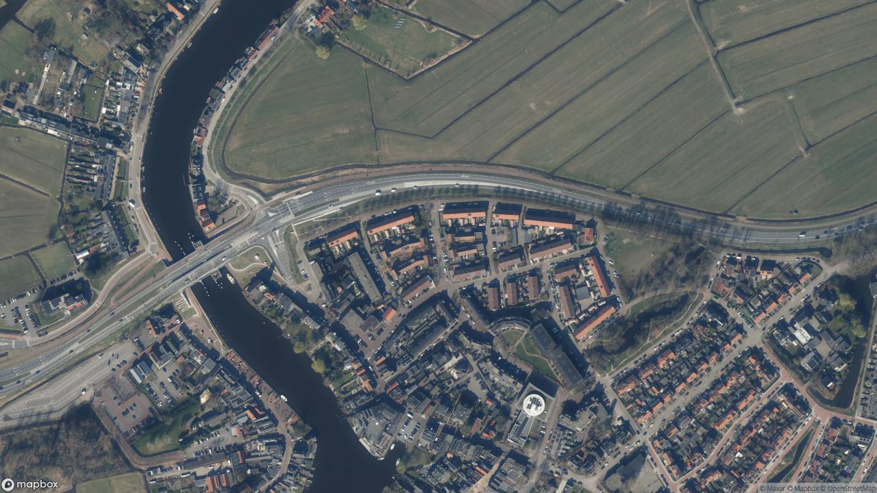 Satellietfoto 1191AM Ouderkerk aan de Amstel