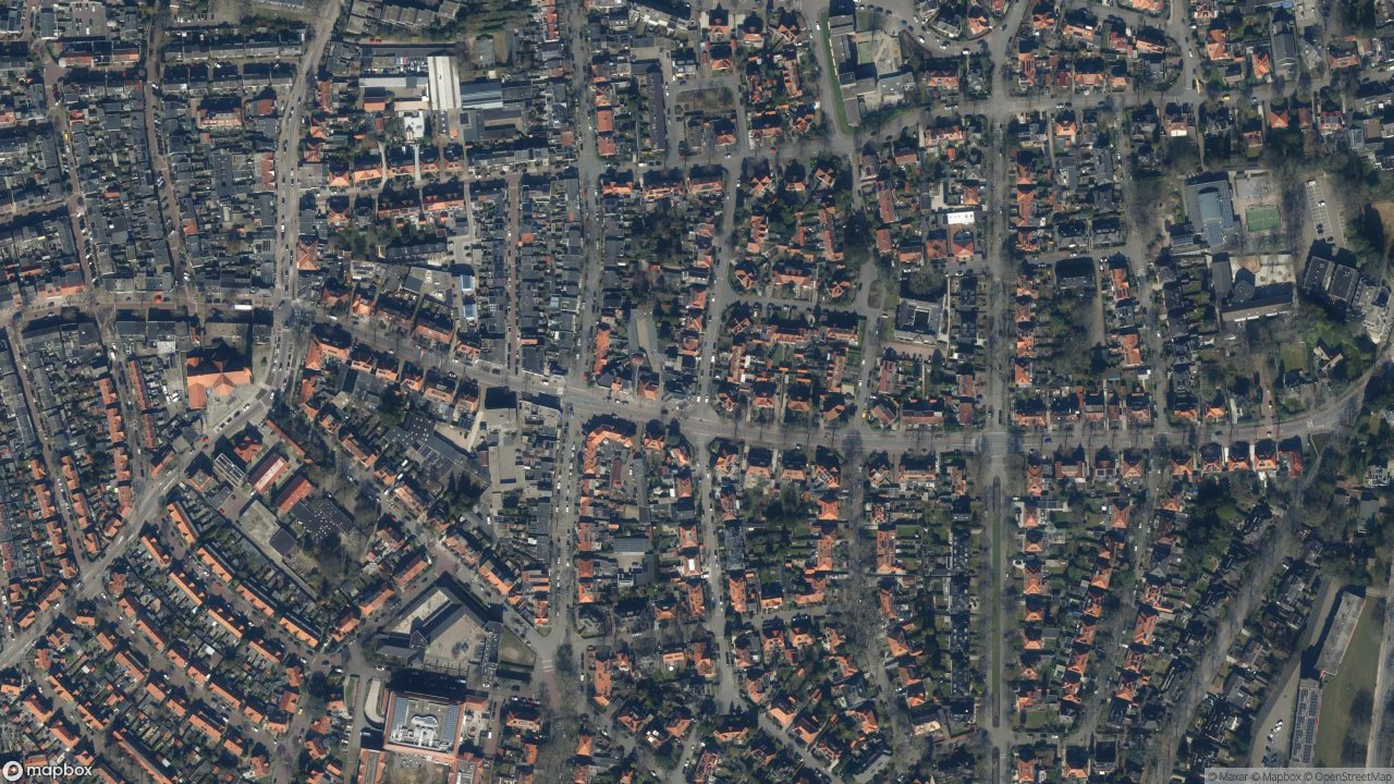Satellietfoto 1213CL Hilversum