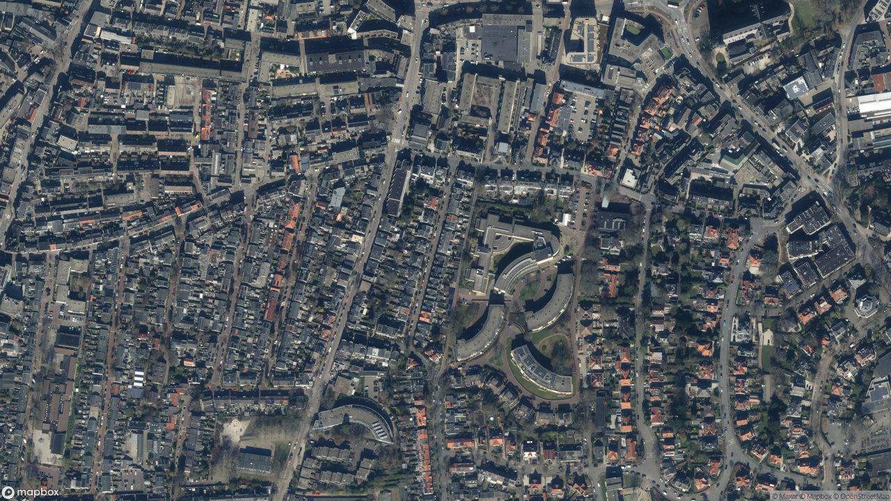 Satellietfoto 1214AB Hilversum