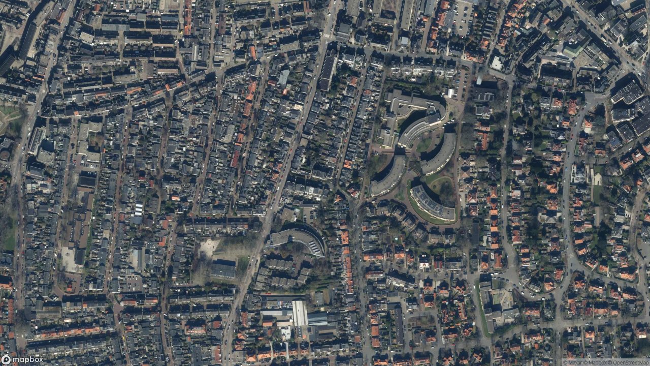 Satellietfoto 1214AC Hilversum