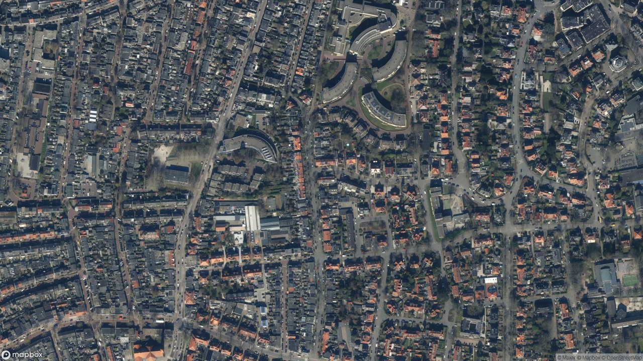 Satellietfoto 1214AE Hilversum