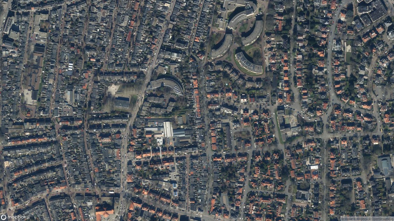 Satellietfoto 1214AJ Hilversum