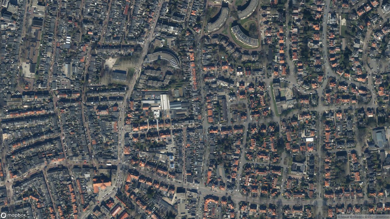 Satellietfoto 1214AK Hilversum