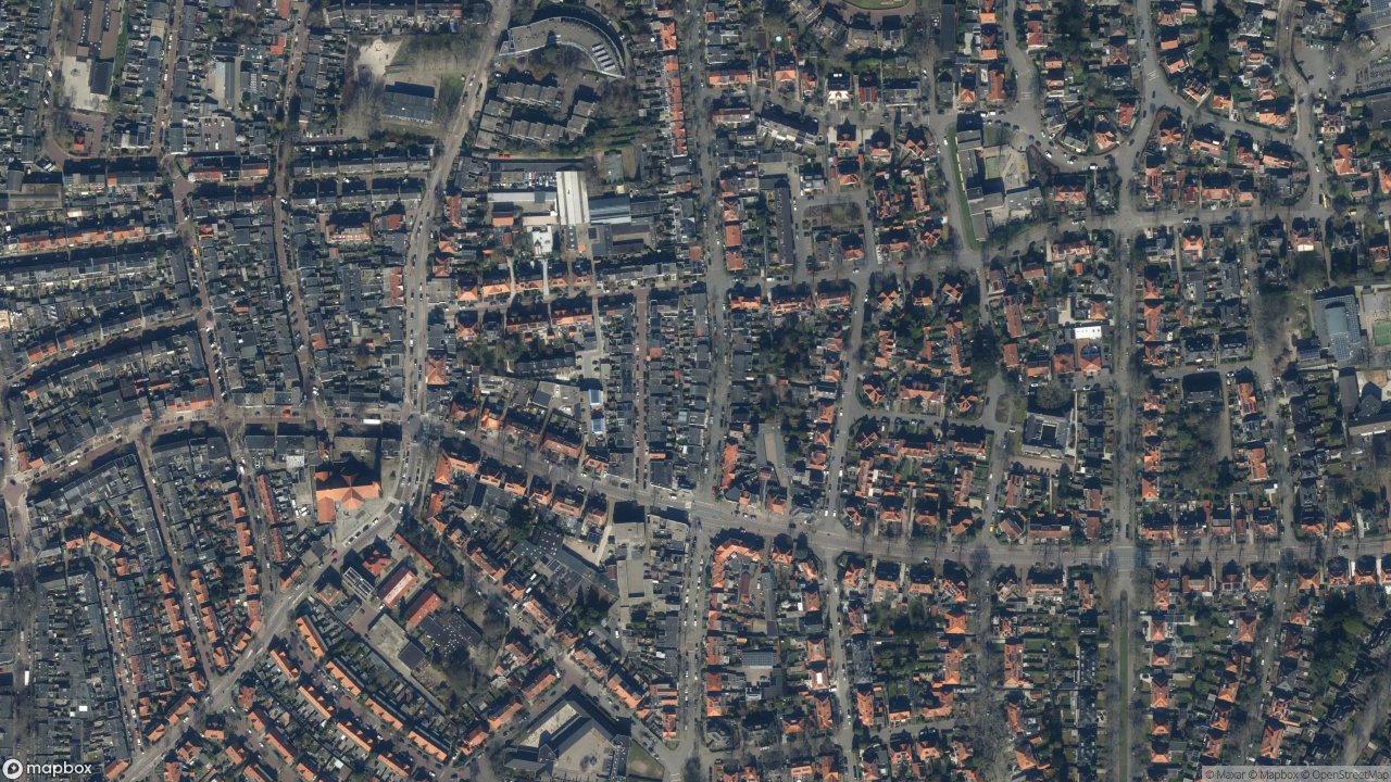 Satellietfoto 1214AL Hilversum