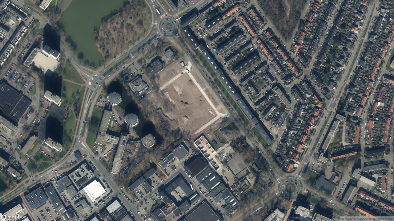 Satellietfoto 1216GE Hilversum