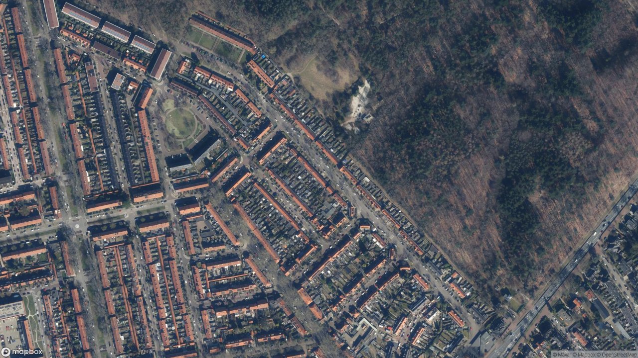 Satellietfoto 1222AE Hilversum