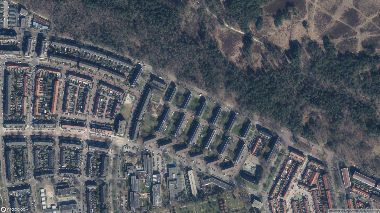 Satellietfoto 1222AR Hilversum