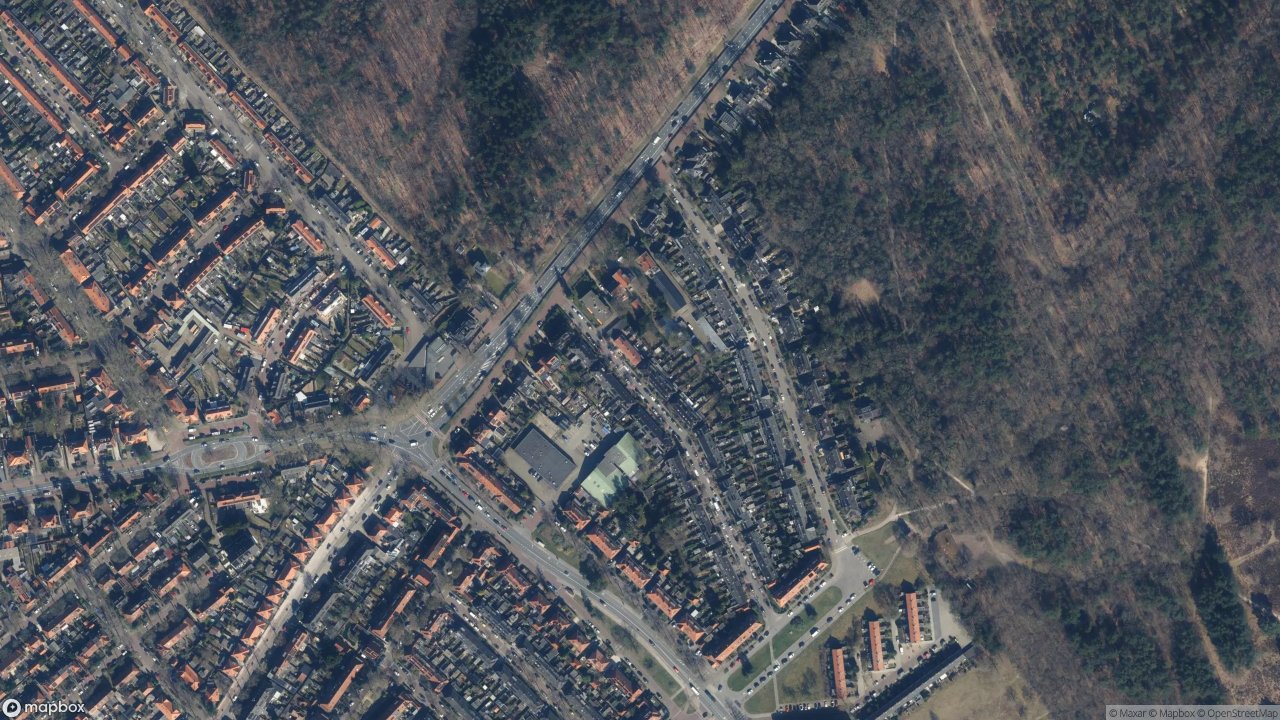 Satellietfoto 1223AP Hilversum