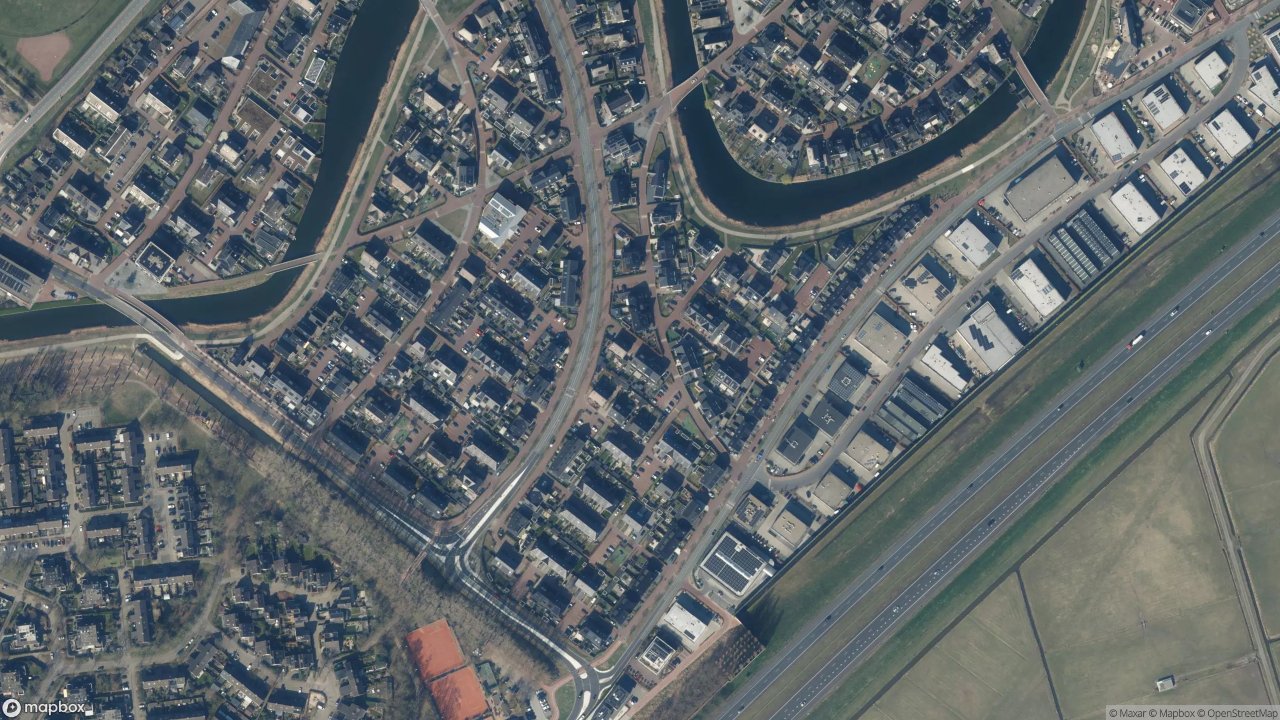 Satellietfoto 1261WC Blaricum