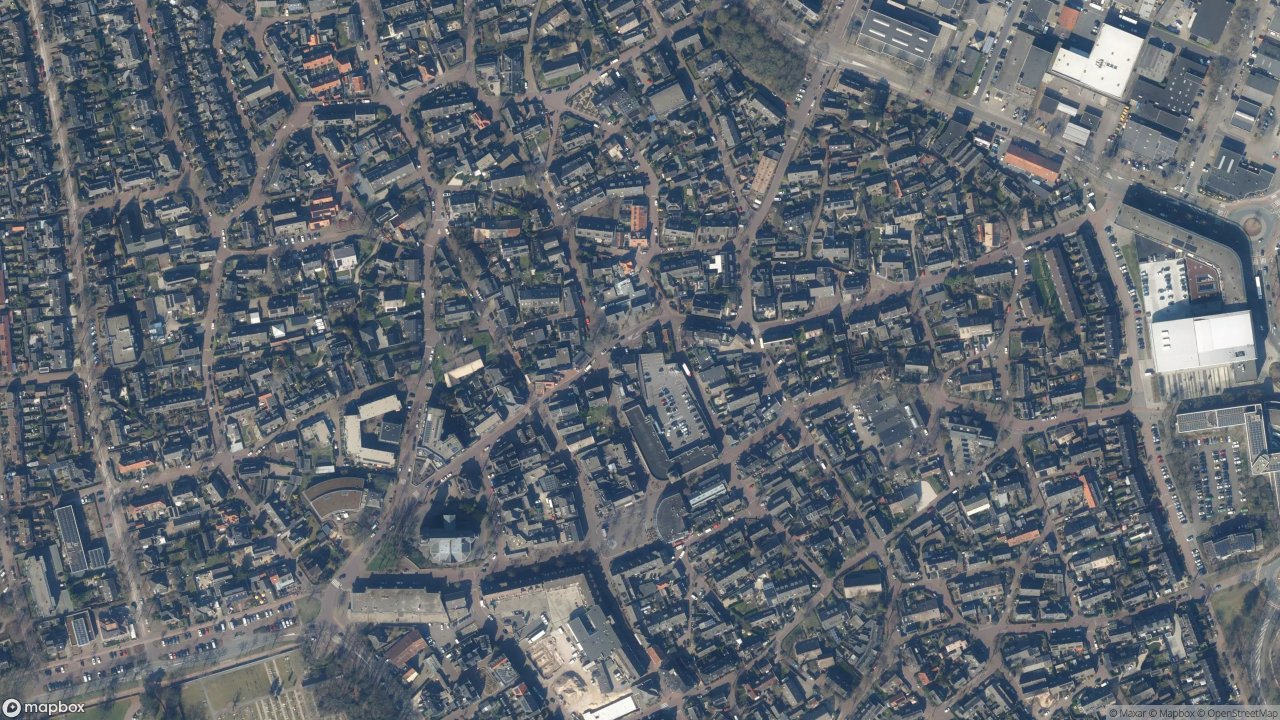Satellietfoto 1271AE Huizen