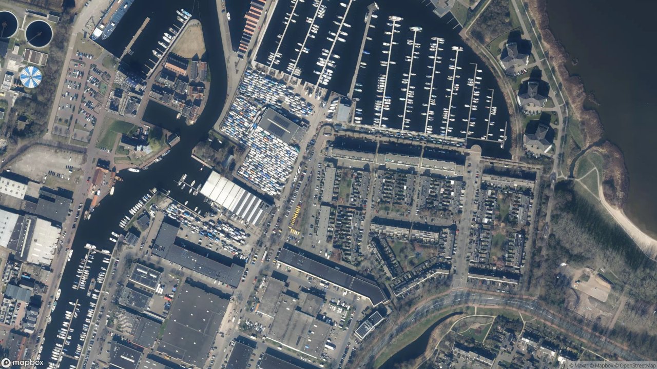Satellietfoto 1271CJ Huizen