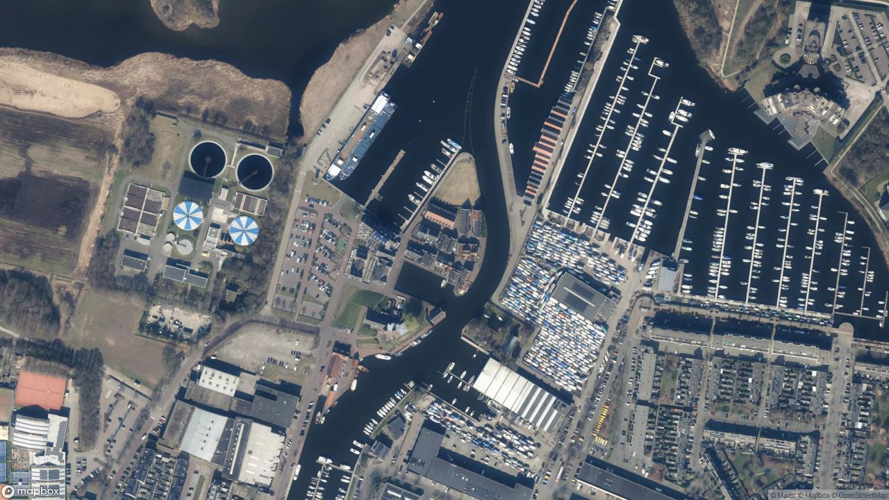 Satellietfoto 1271GK Huizen